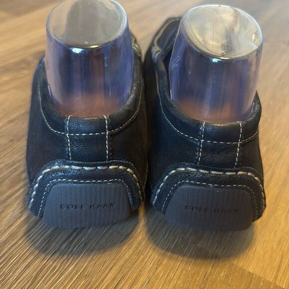 Cole Haan Grand OS Men’s Size‎ 9.5 M Suede Leather Black Driving Loafers main image 6